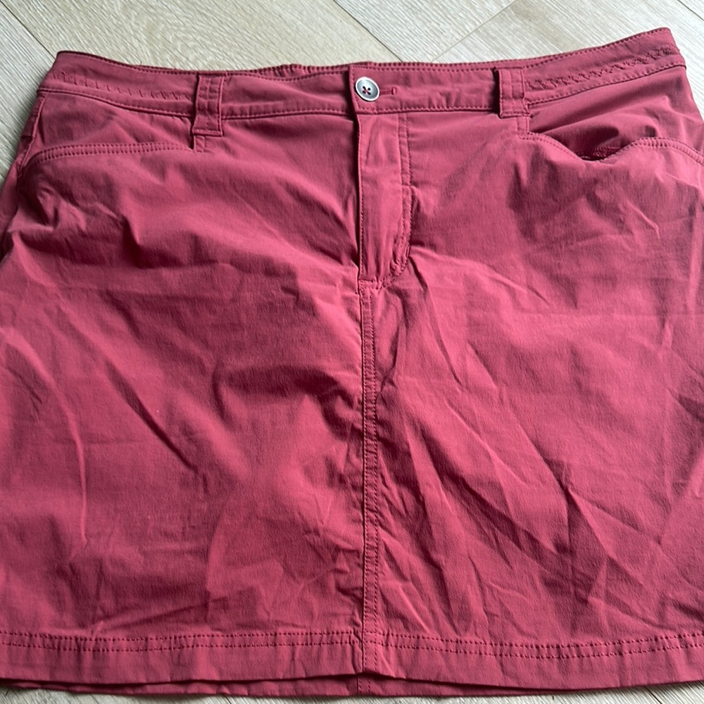 Eddie Bauer Women's Mini Skirt - Coral